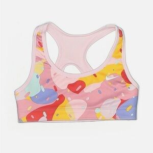 Nike Youth Colorful Cupcake Sprinkle Sports Bra